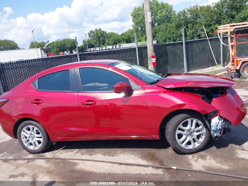 2017 Toyota Yaris Ia VIN: 3MYDLBYV7HY156107 Lot: 39892466