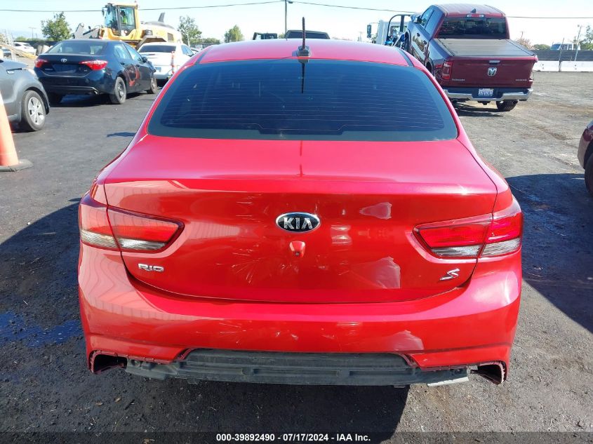 2019 Kia Rio S VIN: 3KPA24AB1KE167144 Lot: 39892490