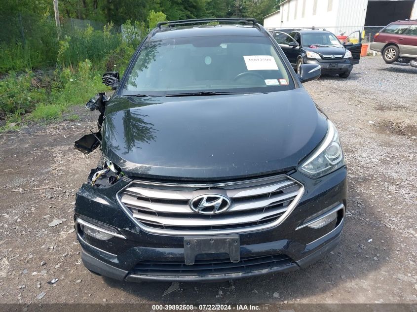 2017 Hyundai Santa Fe Sport 2.4L VIN: 5NMZUDLB1HH030491 Lot: 39892508