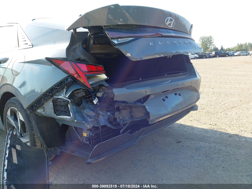 2022 Hyundai Elantra Hybrid Limited VIN: KMHLN4AJ0NU032374 Lot: 39892519