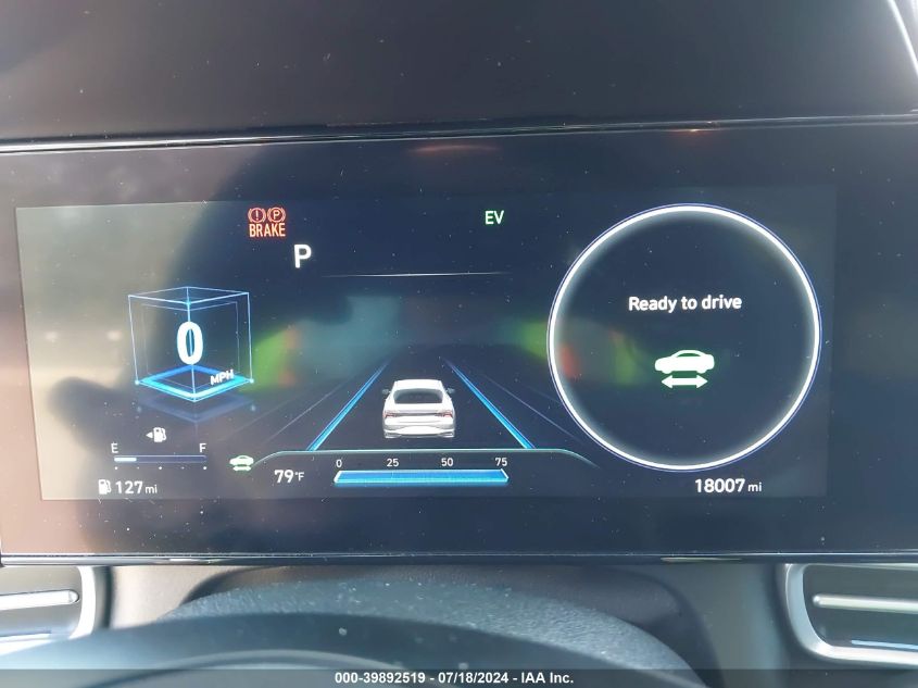 2022 Hyundai Elantra Hybrid Limited VIN: KMHLN4AJ0NU032374 Lot: 39892519