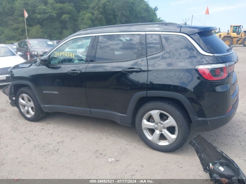 2017 Jeep New Compass Latitude Fwd VIN: 3C4NJCBB5HT629514 Lot: 39892521