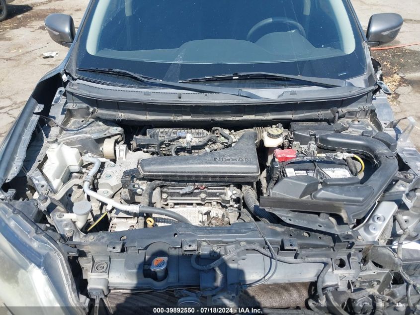 2015 Nissan Rogue Sv VIN: KNMAT2MT3FP530961 Lot: 39892550