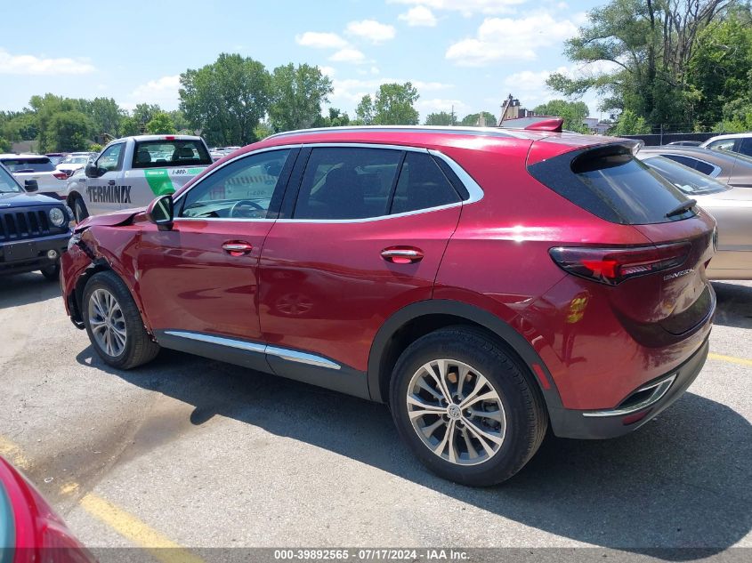 2023 Buick Envision Preferred Fwd VIN: LRBAZLR46PD068144 Lot: 39892565