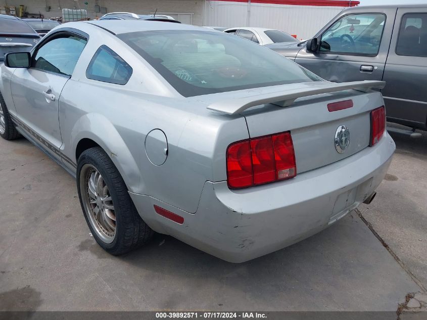 2006 Ford Mustang V6 VIN: 1ZVFT80N465127466 Lot: 39892571