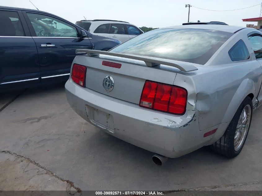 2006 Ford Mustang V6 VIN: 1ZVFT80N465127466 Lot: 39892571