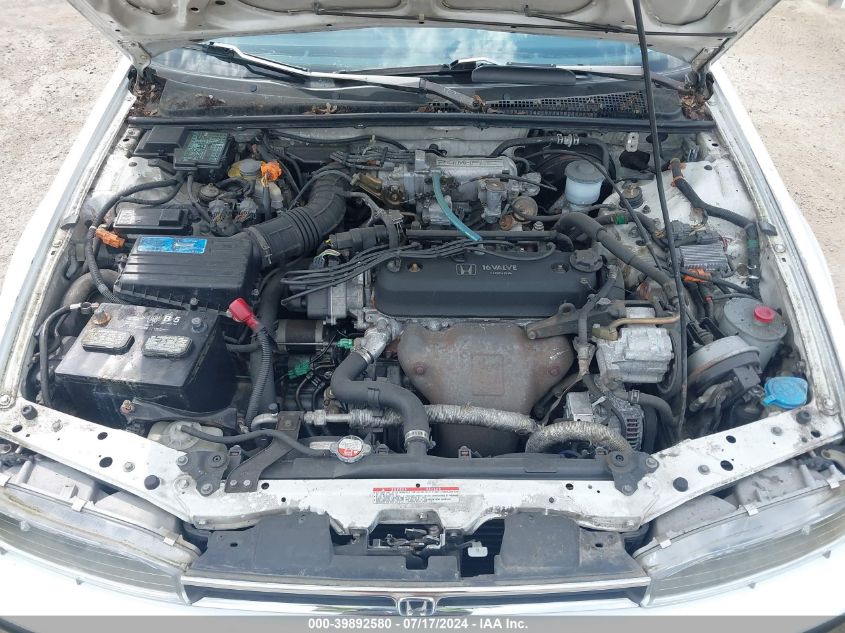 1992 Honda Accord Ex VIN: 1HGCB7676NA174274 Lot: 39892580