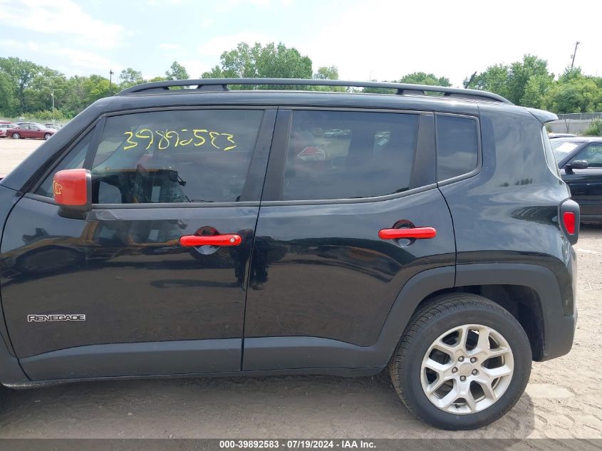 2017 Jeep Renegade Latitude 4X4 VIN: ZACCJBBB3HPF33308 Lot: 39892583