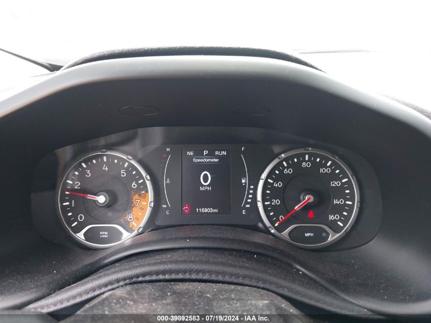 2017 Jeep Renegade Latitude 4X4 VIN: ZACCJBBB3HPF33308 Lot: 39892583