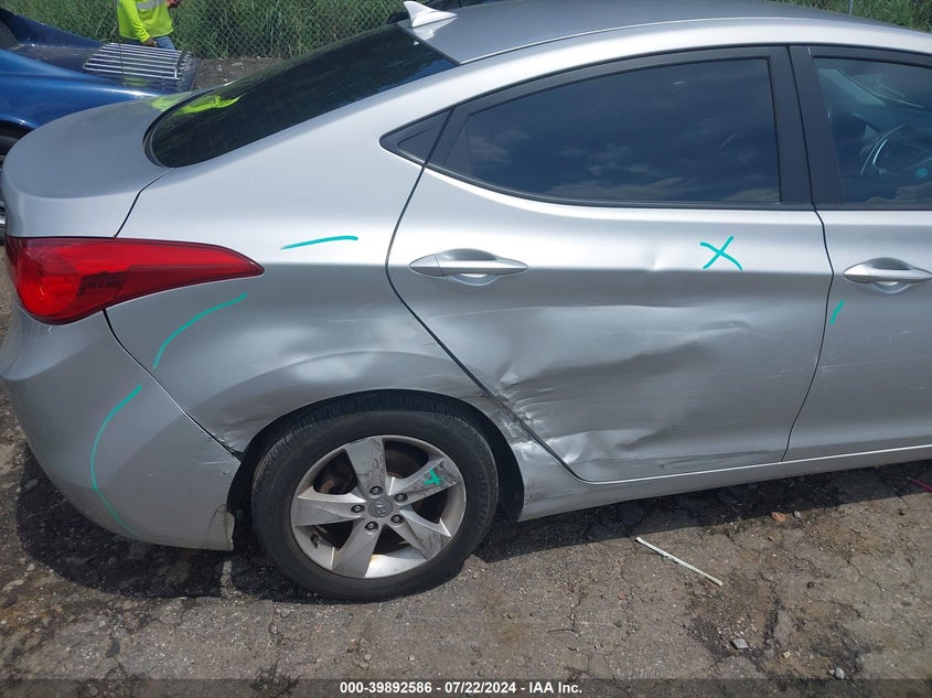 2012 Hyundai Elantra Gls (Ulsan Plant) VIN: KMHDH4AE3CU274121 Lot: 39892586