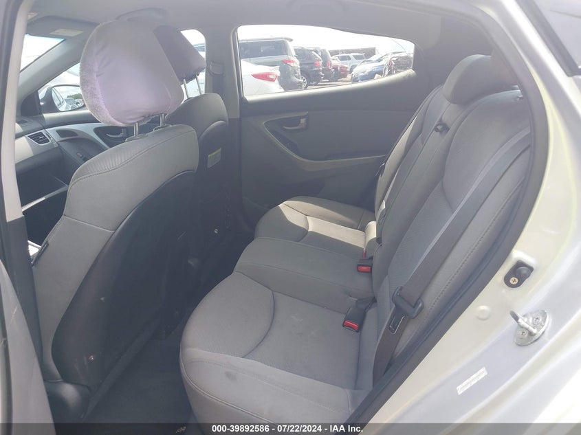 2012 Hyundai Elantra Gls (Ulsan Plant) VIN: KMHDH4AE3CU274121 Lot: 39892586