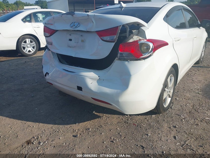 2012 Hyundai Elantra Gls/Limited VIN: 5NPDH4AE9CH111777 Lot: 39892592