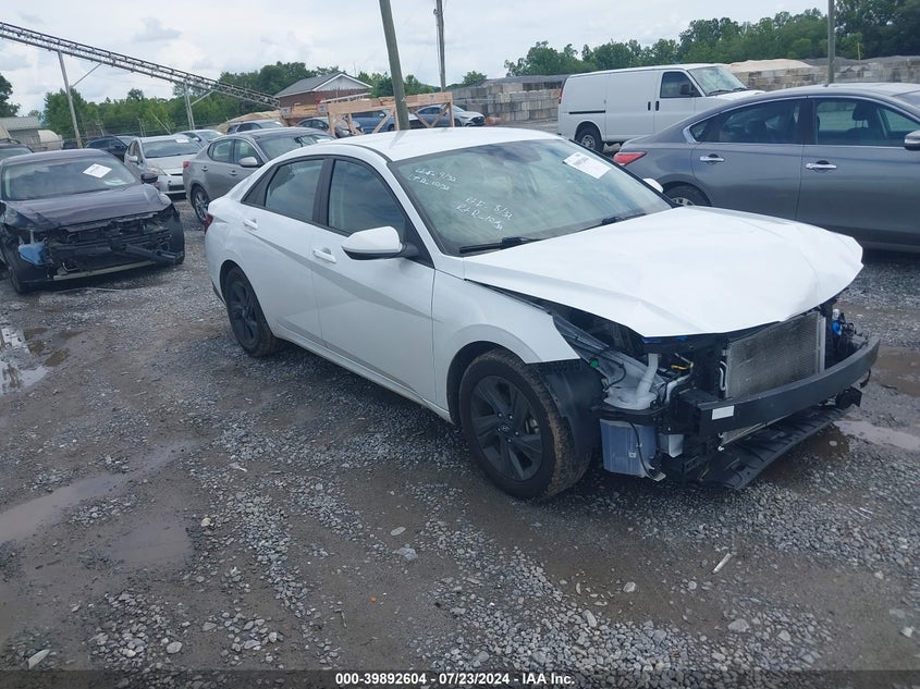 VIN 5NPLM4AG3NH057890 2022 HYUNDAI ELANTRA SEL