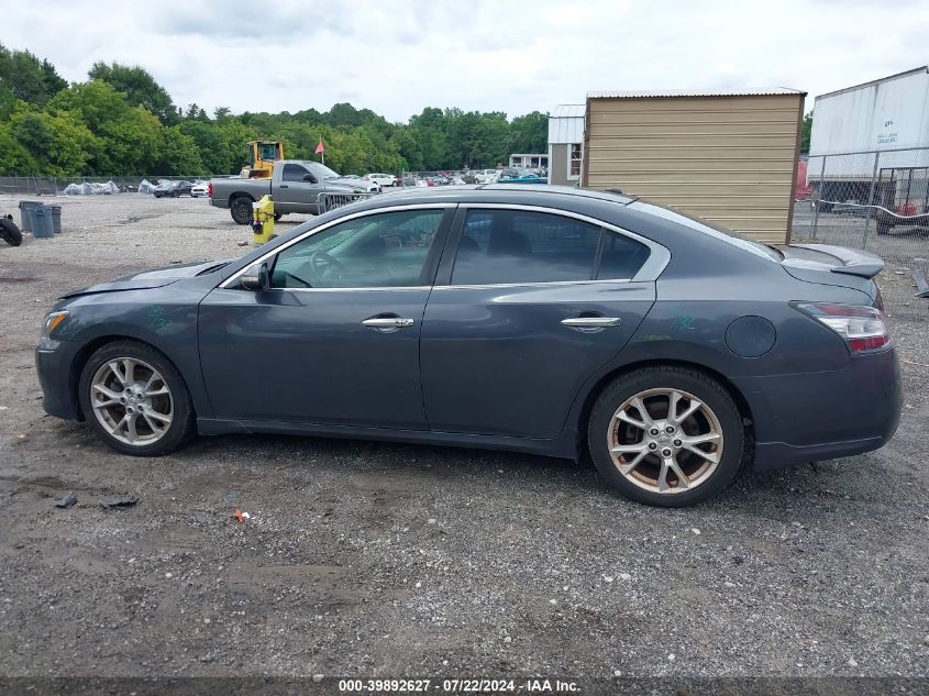 2013 Nissan Maxima 3.5 Sv VIN: 1N4AA5AP8DC821612 Lot: 39892627