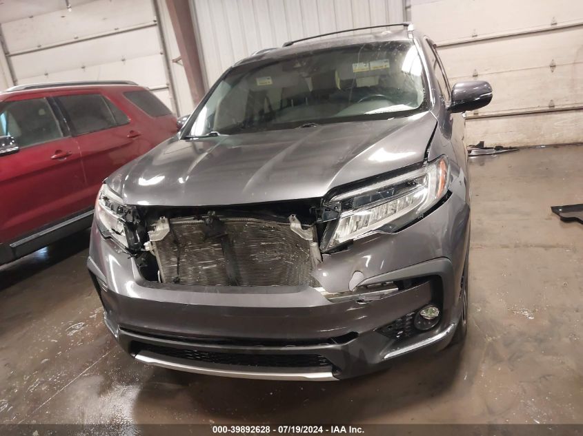 2019 Honda Pilot Touring VIN: 5FNYF6H65KB004997 Lot: 39892628