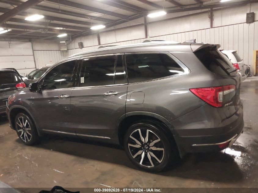 2019 Honda Pilot Touring VIN: 5FNYF6H65KB004997 Lot: 39892628