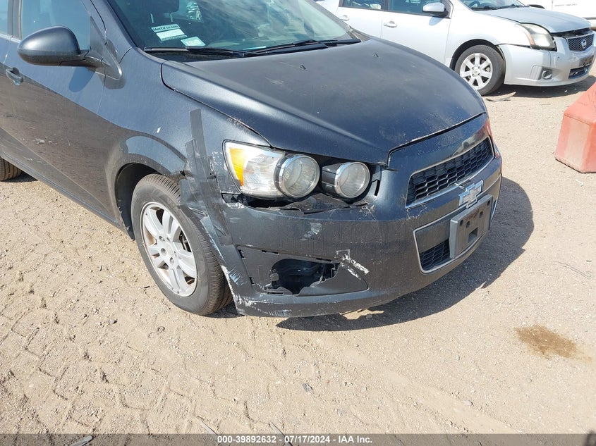 2016 Chevrolet Sonic Lt Auto VIN: 1G1JC6SG7G4149655 Lot: 39892632