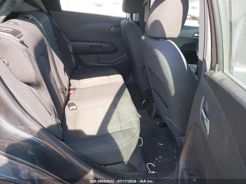 2016 Chevrolet Sonic Lt Auto VIN: 1G1JC6SG7G4149655 Lot: 39892632