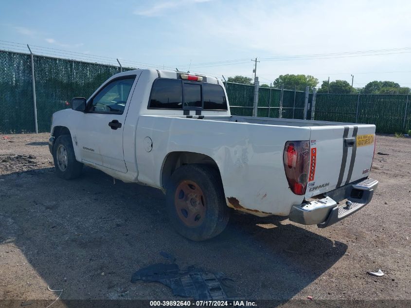 1GTCS148458289454 2005 GMC Canyon Sl Z85