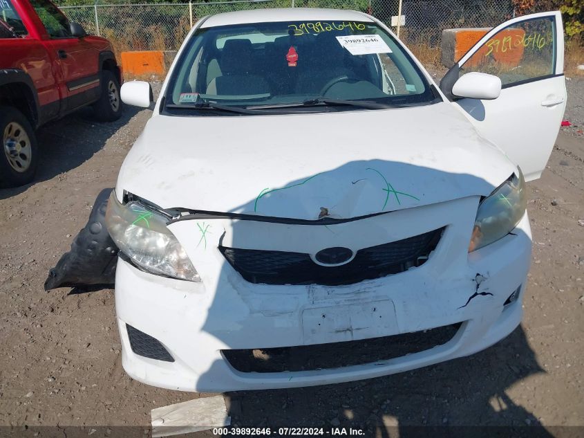 2010 Toyota Corolla Le VIN: 2T1BU4EE9AC298418 Lot: 39892646