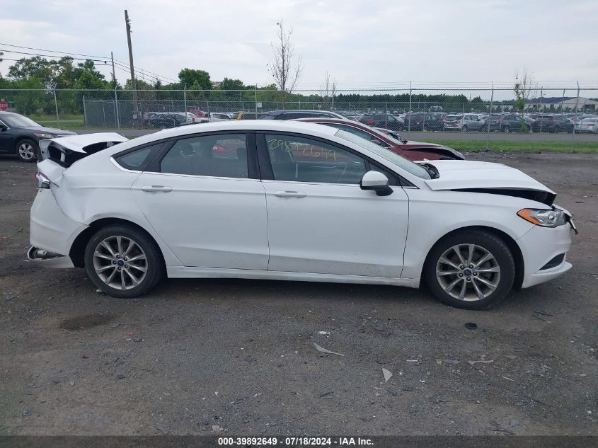 2017 Ford Fusion Se VIN: 3FA6P0H7XHR212610 Lot: 39892649