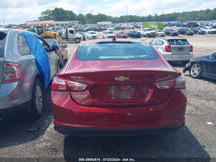 2019 Chevrolet Malibu Lt VIN: 1G1ZD5ST3KF117709 Lot: 39892676