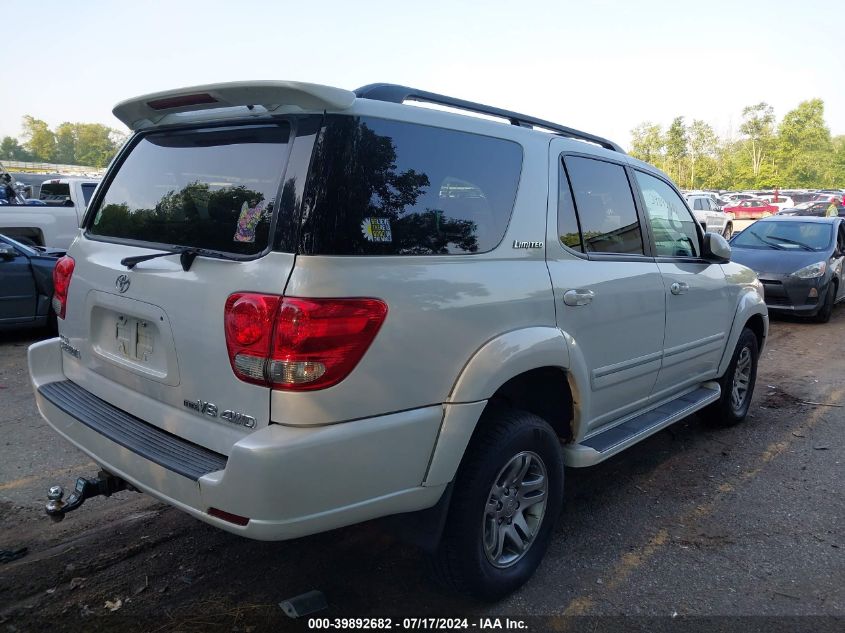 5TDBT48A56S269704 2006 Toyota Sequoia Limited V8