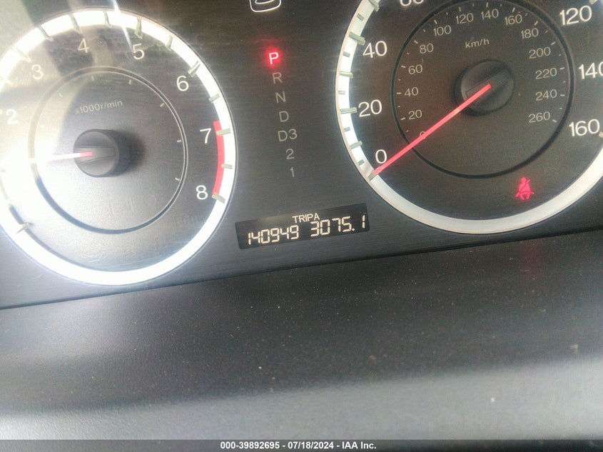 2011 Honda Accord 2.4 Lx VIN: 1HGCP2F3XBA108050 Lot: 39892695