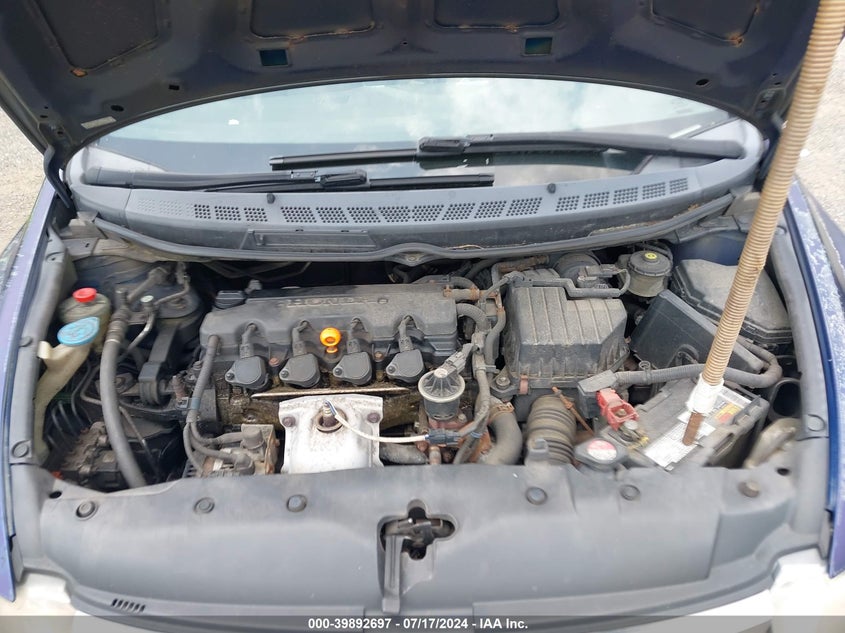 2007 Honda Civic Lx VIN: 2HGFA16597H511178 Lot: 39892697