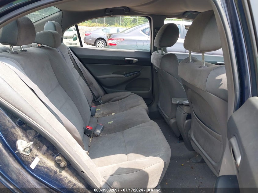 2007 Honda Civic Lx VIN: 2HGFA16597H511178 Lot: 39892697