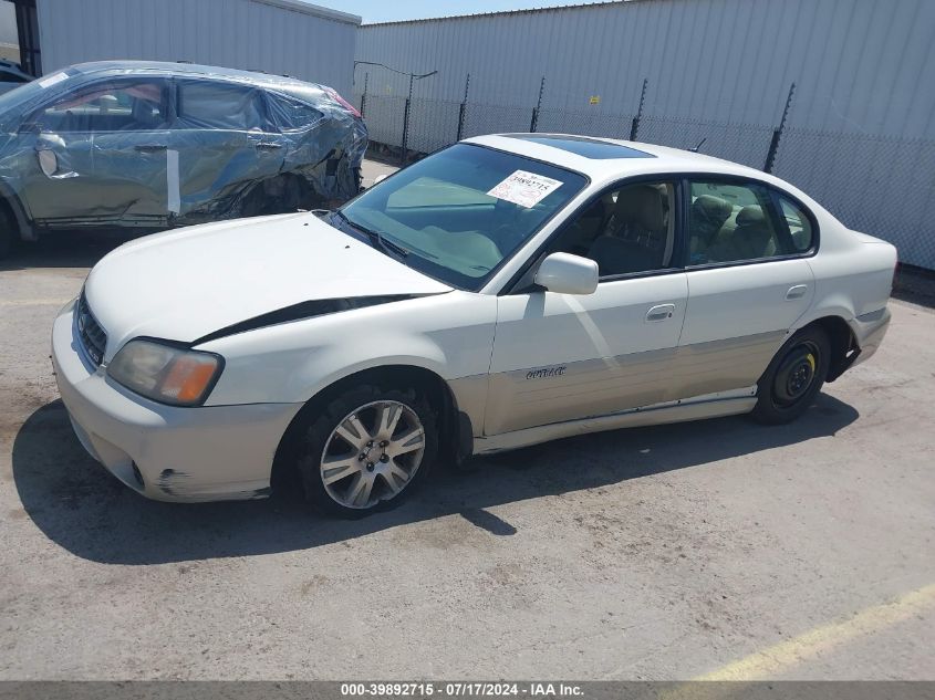 2004 Subaru Outback H6-3.0/H6-3.0 Vdc VIN: 4S3BE896747200449 Lot: 39892715