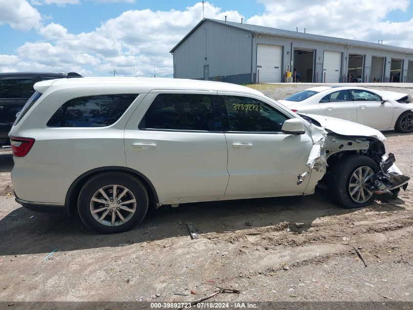 2017 DODGE DURANGO SXT RWD - 1C4RDHAG9HC925988