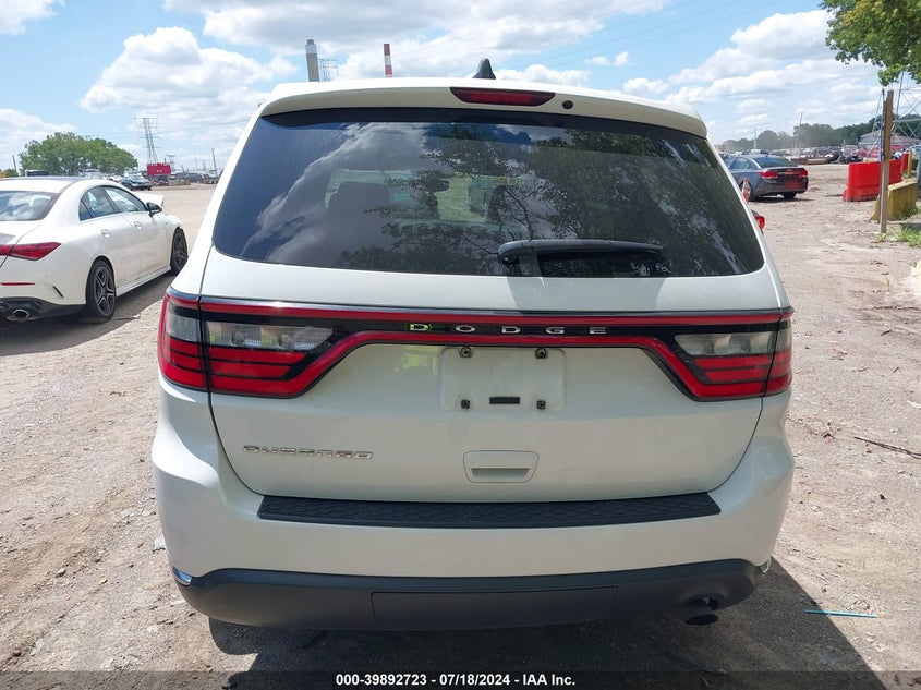 2017 DODGE DURANGO SXT RWD - 1C4RDHAG9HC925988