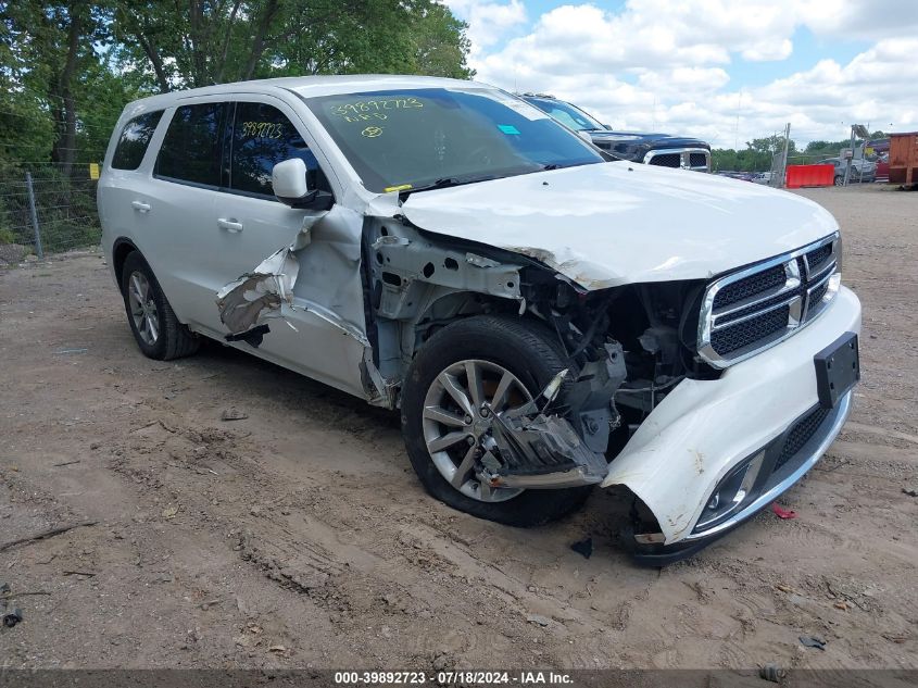 2017 Dodge Durango Sxt Rwd VIN: 1C4RDHAG9HC925988 Lot: 39892723