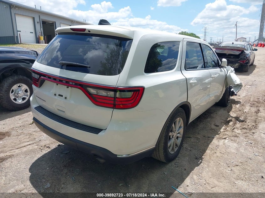 2017 DODGE DURANGO SXT RWD - 1C4RDHAG9HC925988