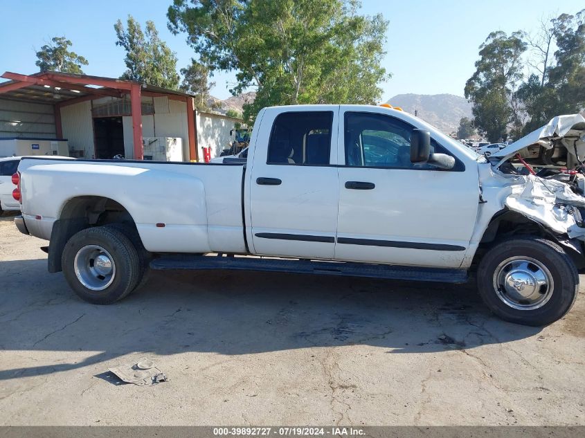 2007 Dodge Ram 3500 Slt/Sport VIN: 3D7MX48C37G720066 Lot: 39892727