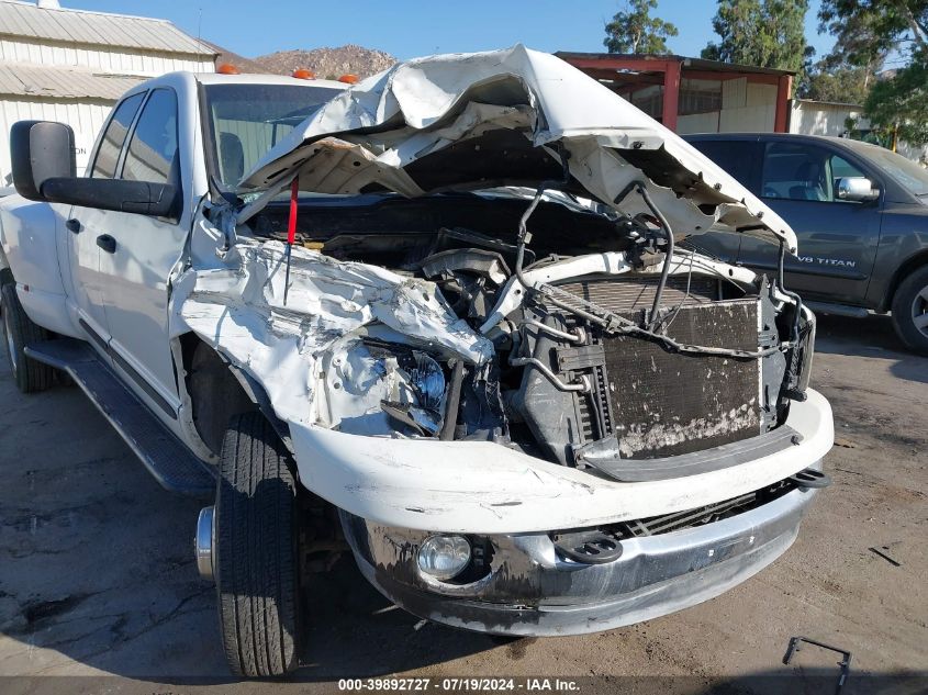 2007 Dodge Ram 3500 Slt/Sport VIN: 3D7MX48C37G720066 Lot: 39892727