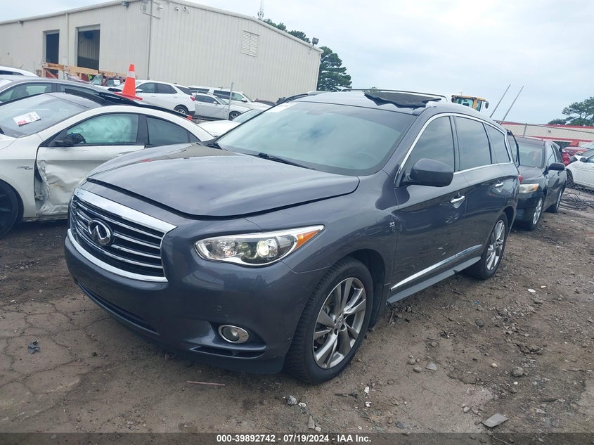 2014 Infiniti Qx60 VIN: 5N1AL0MN5EC522836 Lot: 39892742