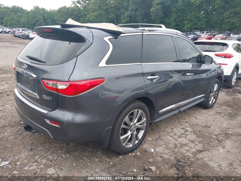 2014 Infiniti Qx60 VIN: 5N1AL0MN5EC522836 Lot: 39892742