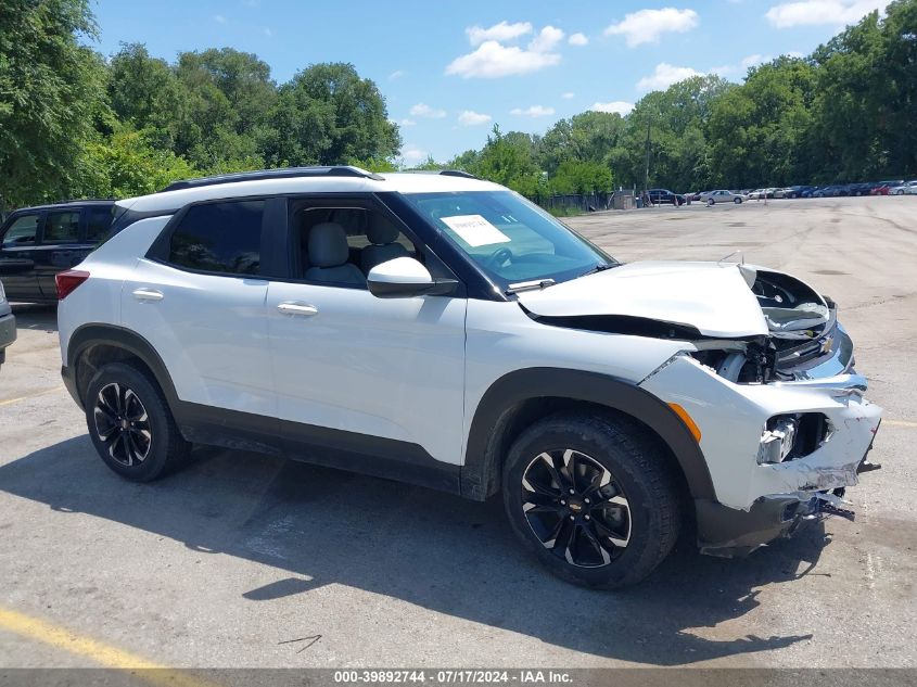 2021 Chevrolet Trailblazer Awd Lt VIN: KL79MRSL3MB160209 Lot: 39892744