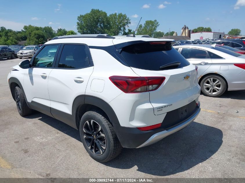 2021 Chevrolet Trailblazer Awd Lt VIN: KL79MRSL3MB160209 Lot: 39892744