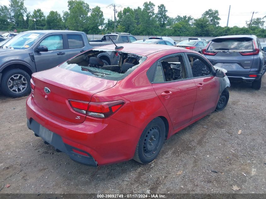 2019 Kia Rio S VIN: 3KPA24AB0KE214003 Lot: 39892749