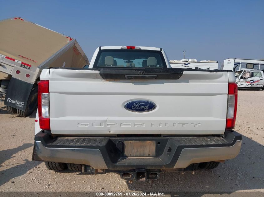 2018 Ford F350 Super Duty VIN: 1FT8X3DT9JEC23758 Lot: 39892759