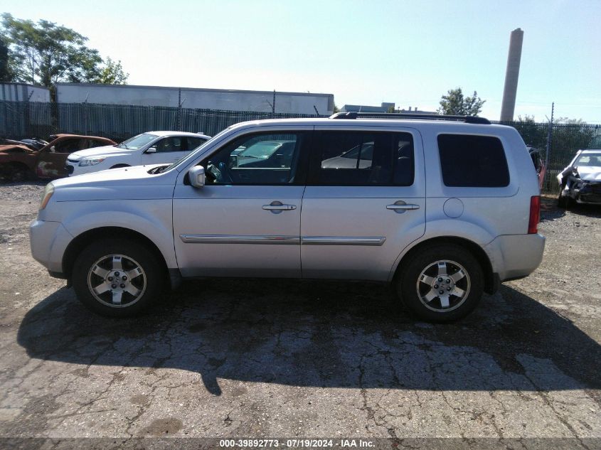 2011 Honda Pilot Touring VIN: 5FNYF4H97BB032427 Lot: 39892773