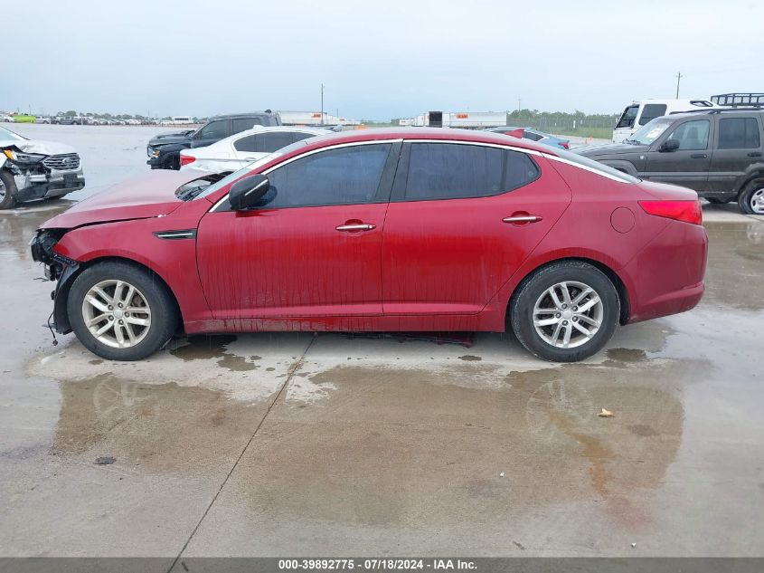 2012 Kia Optima Lx VIN: 5XXGM4A76CG061734 Lot: 39892775