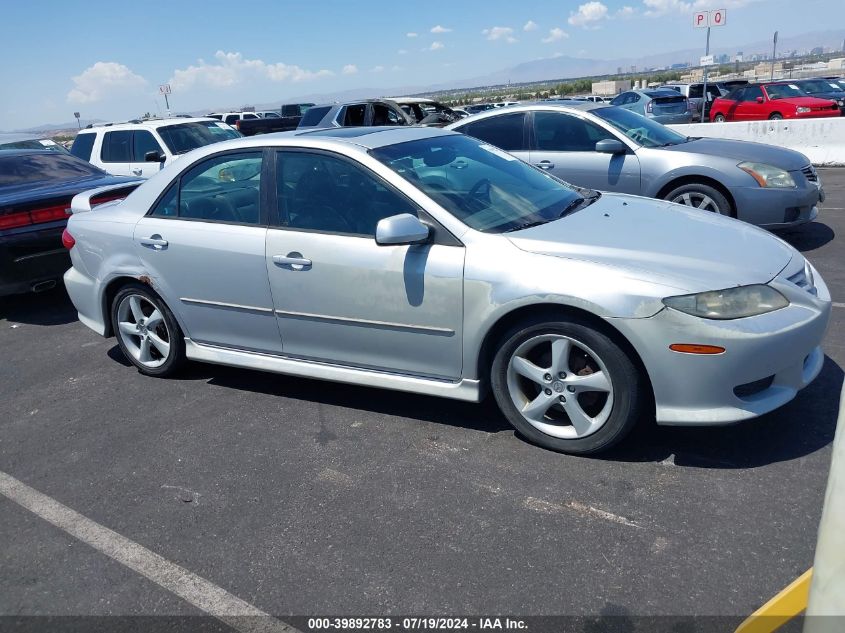 2004 Mazda Mazda6 S VIN: 1YVHP80D145N39021 Lot: 39892783