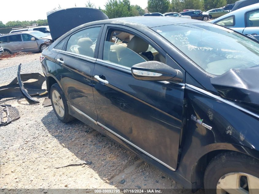 KMHEC4A41CA047537 2012 Hyundai Sonata Hybrid