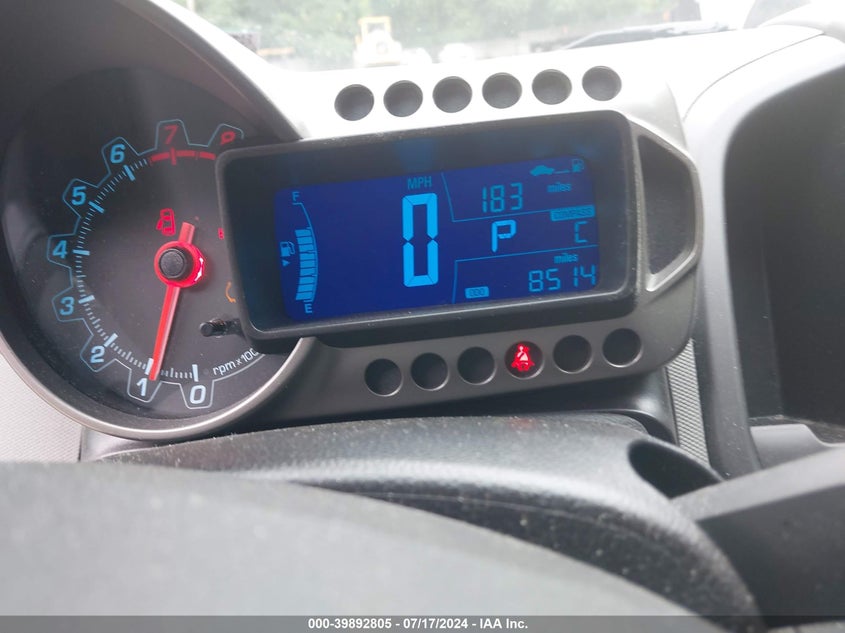 2014 Chevrolet Sonic Ls Auto VIN: 1G1JA6SG4E4117037 Lot: 39892805