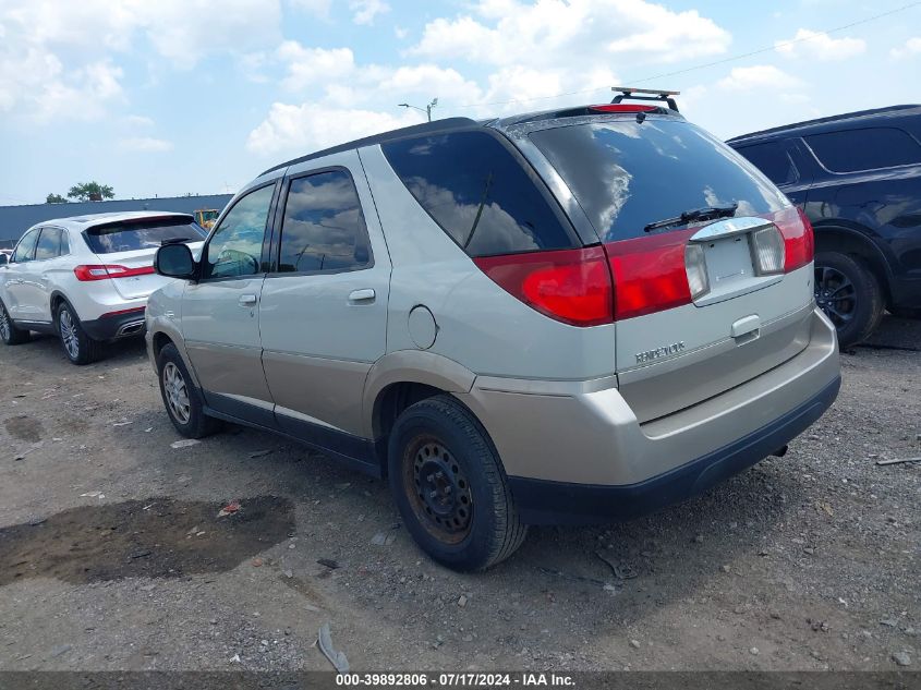 2004 Buick Rendezvous Cx VIN: 3G5DA03E04S554795 Lot: 39892806