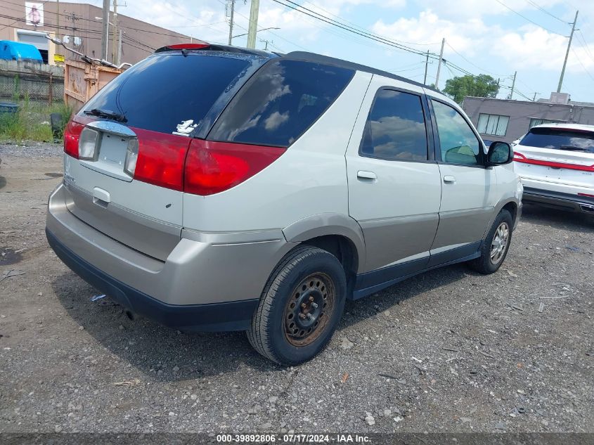 2004 Buick Rendezvous Cx VIN: 3G5DA03E04S554795 Lot: 39892806